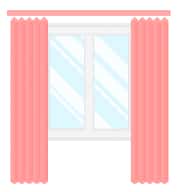 Center Opening - Curtains