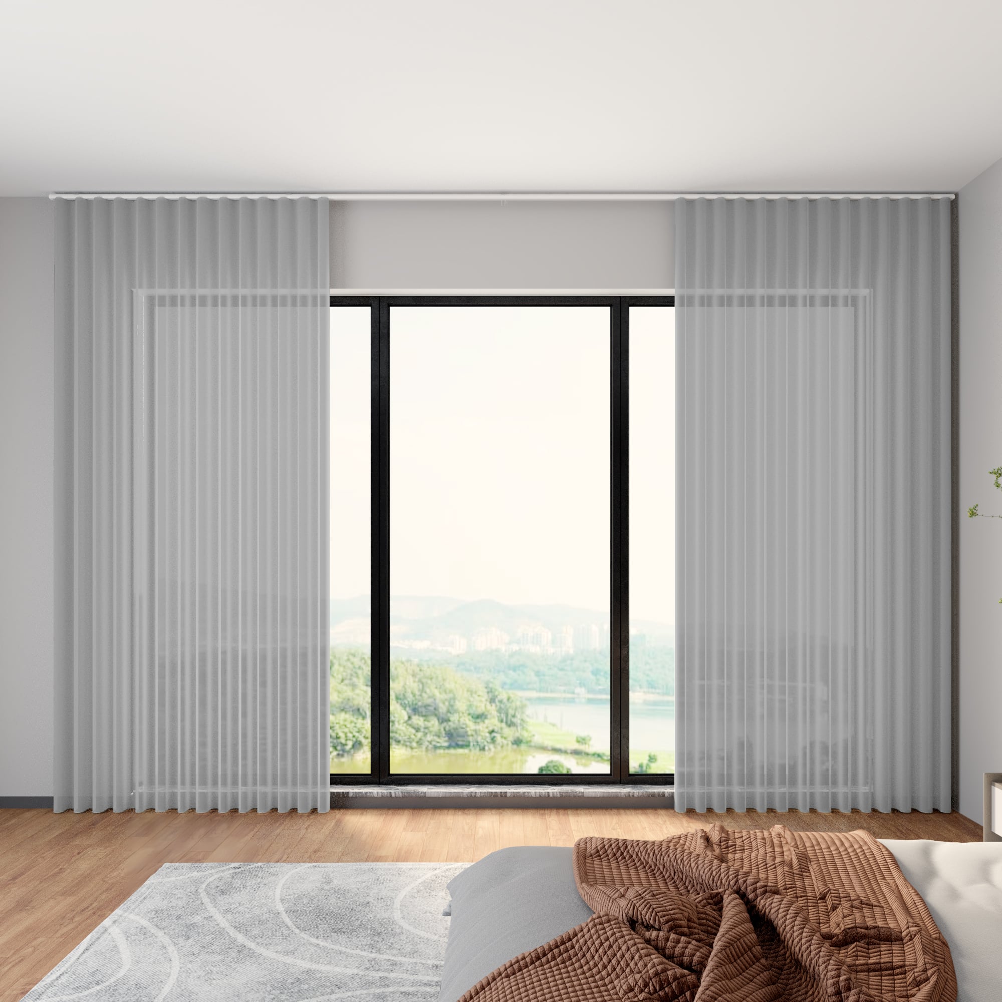 Sheer Curtains Catalina 5 Minute Blinds